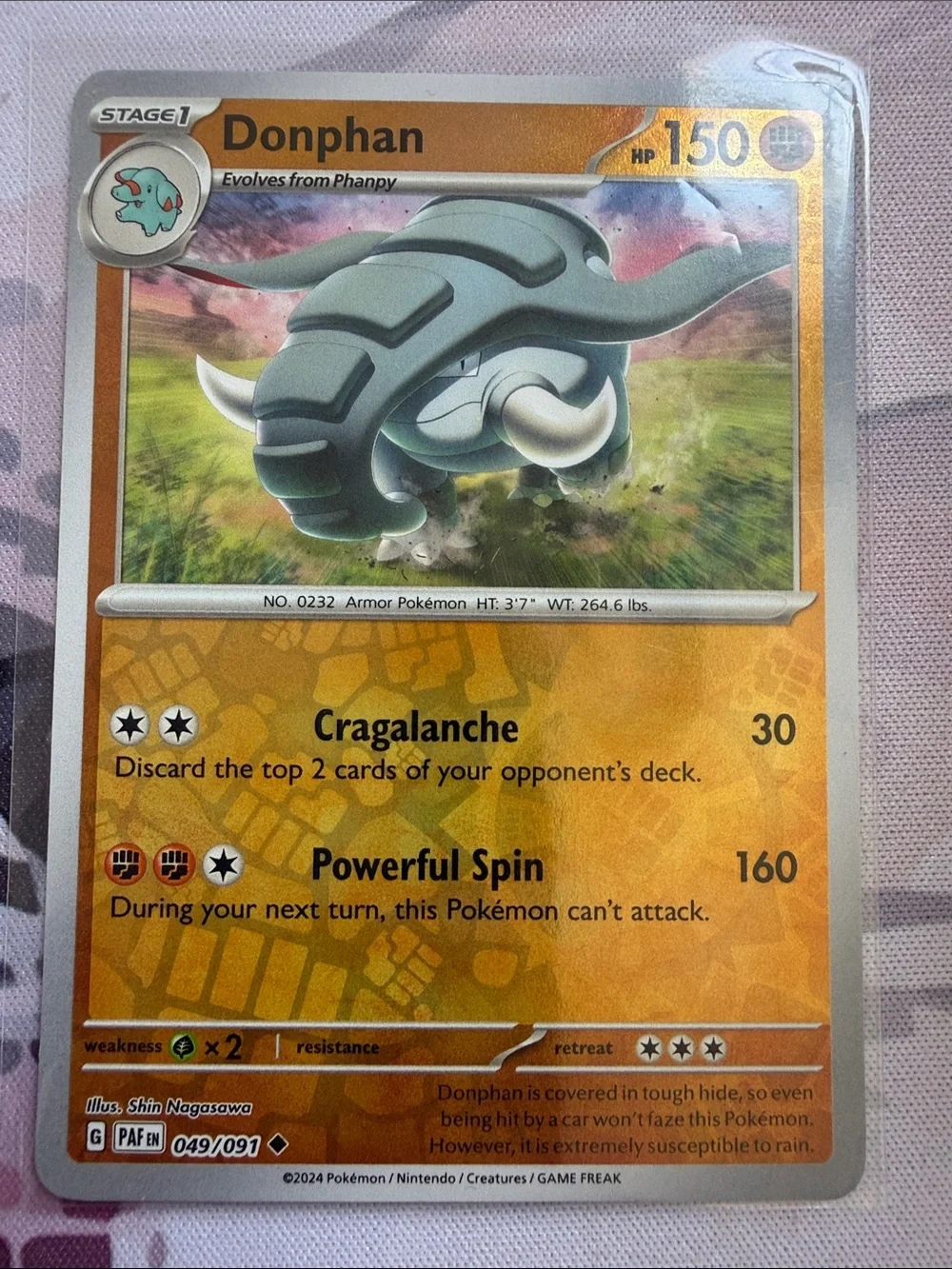 Phanpy & Donphan Evolution Lot | 4 Card Set | Reverse Holo | Pokémon TCG ✨5/$25✨